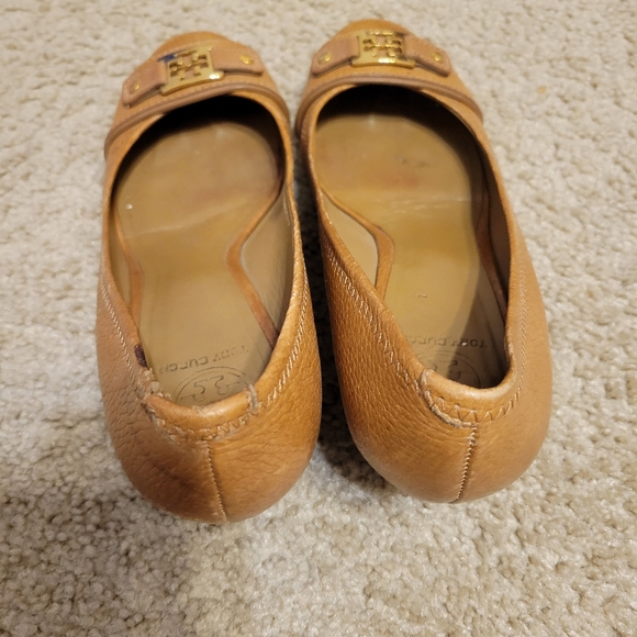 Tory Burch Leather Wedge Heels (FAIR CONDITION!) - Picture 2 of 12